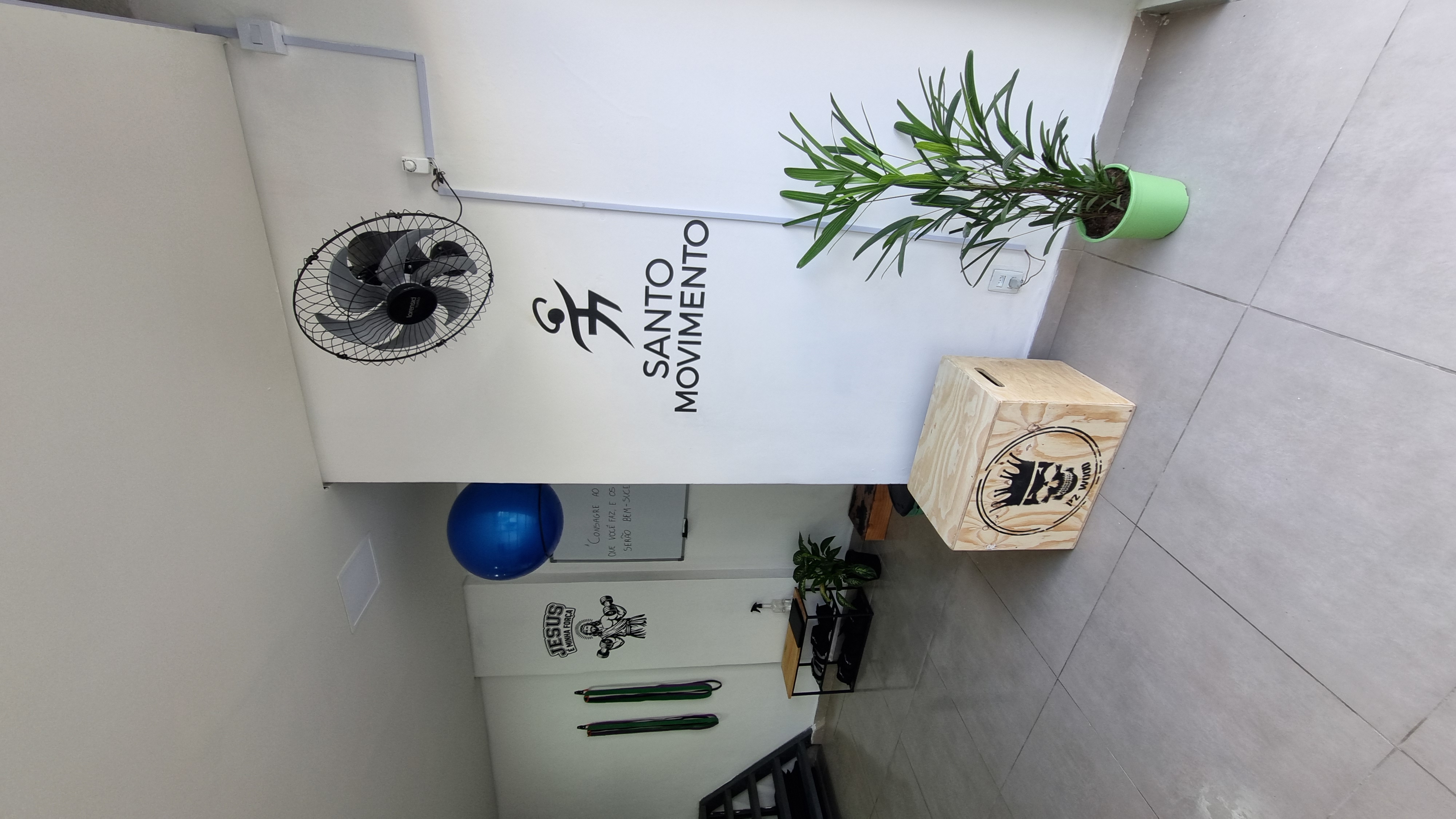 Área de treino do O Santo Movimento